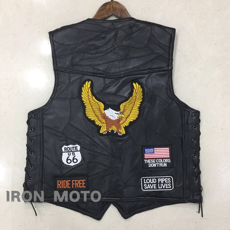Riding Jacket Leather - Rompi Motor Baru Pria Cafe Moto