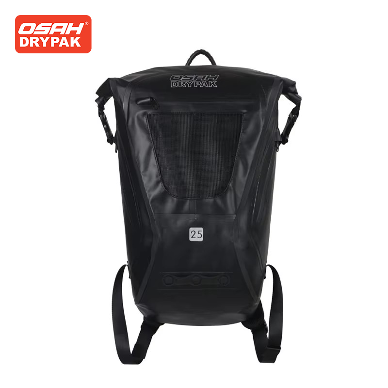 Motorcycle Gear Travel Bag - OSAH Tas Sepeda Motor Hitam 25L
