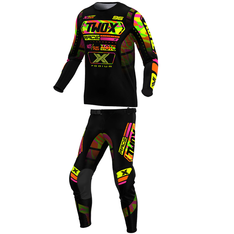 Gear X Motorcycle - Set Perlengkapan Balap Motorcross NEW Two-X