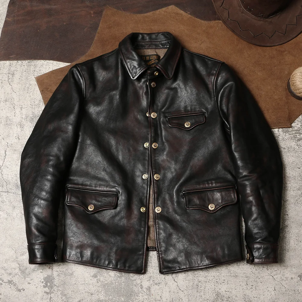 Riding Jacket Leather - YR! Pengiriman gratis. Jaket kulit kuda