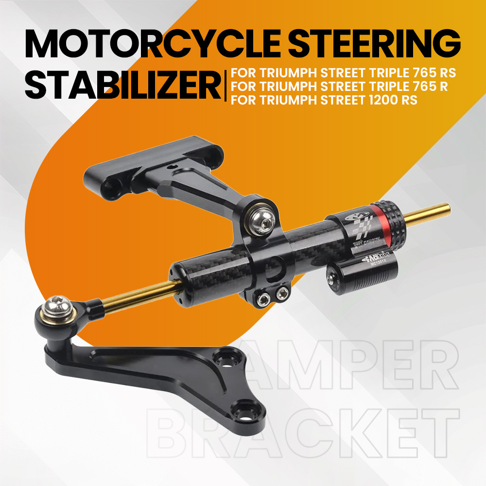 Motorcycle Gear Airbag - Penstabil Braket Peredam Kemudi Sepeda Motor
