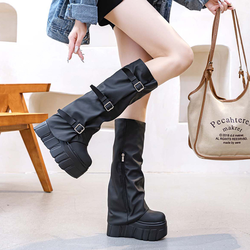 Sepatu Boots Wanita Tinggi Sel - Riding Boot Short ulasan dan harga