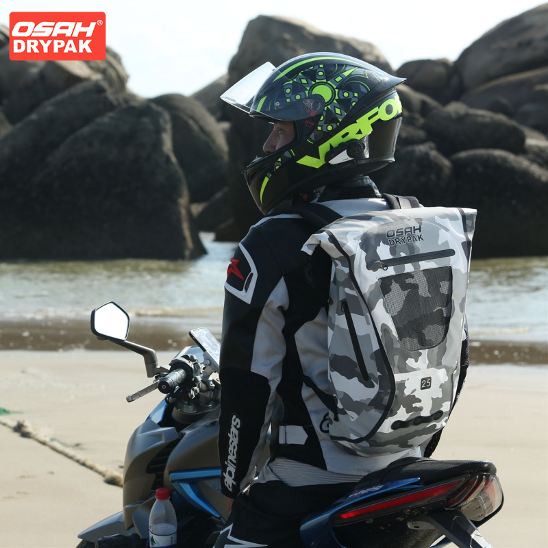 OSAH Tas Sepeda Motor Abu-abu  - Motorcycle Gear Travel Bag ulasan dan harga