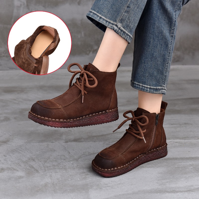 ZXRYXGS Sepatu Bot Kulit Sapi  - Riding Boot Short ulasan dan harga