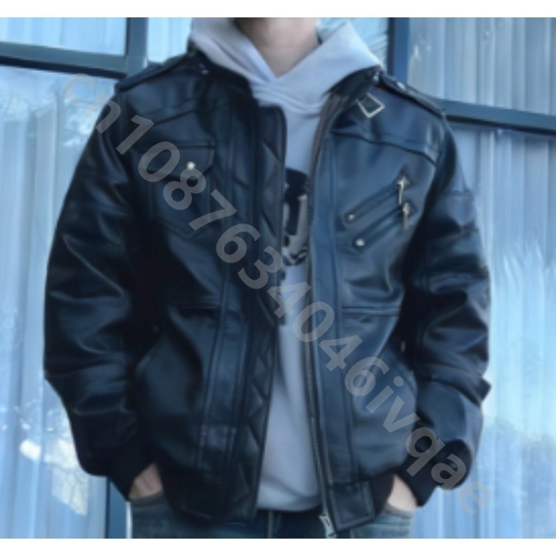 Jaket Kulit PU Pria untuk Berk - Riding Jacket Leather ulasan dan harga