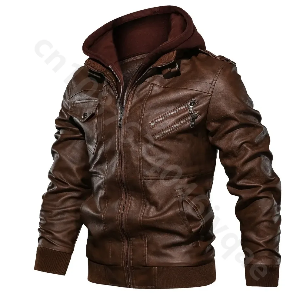 Jaket Kulit PU Pria untuk Berk - Riding Jacket Leather ulasan dan harga