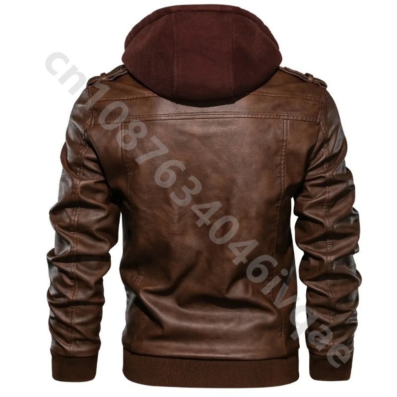 Jaket Kulit PU Pria untuk Berk - Riding Jacket Leather ulasan dan harga