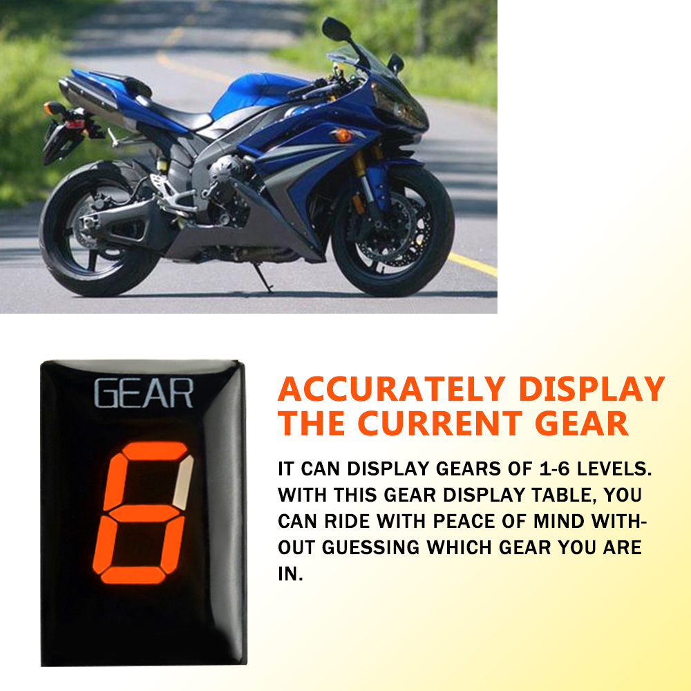 Indikator gigi aksesori sepeda - Gear X Motorcycle ulasan dan harga