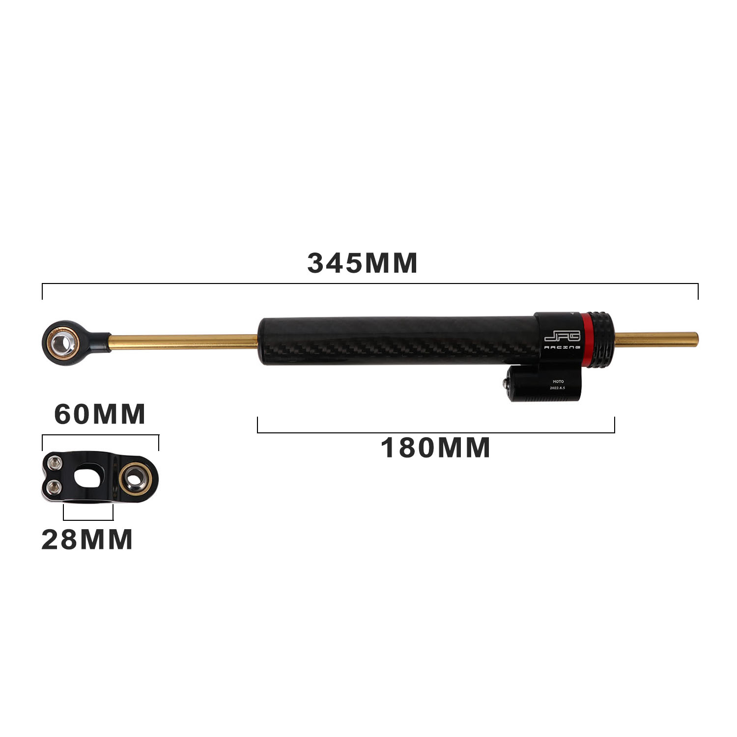 Stabilisator Kemudi Sepeda Mot - Motorcycle Gear Airbag ulasan dan harga