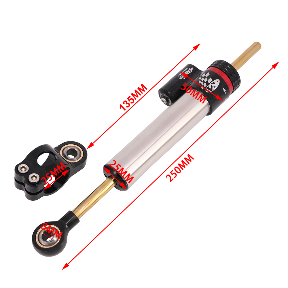 Stabilisator Kemudi Sepeda Mot - Motorcycle Gear Airbag ulasan dan harga