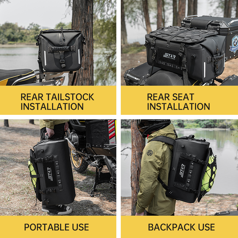 Tas Sepeda Motor SFK Tas Jok B - Motorcycle Gear Travel Bag ulasan dan harga
