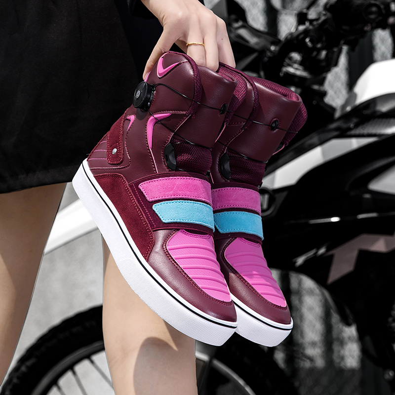 Sepatu Bot Sepeda Motor Wanita - Motorcycle Gear Plus Size Women ulasan dan harga