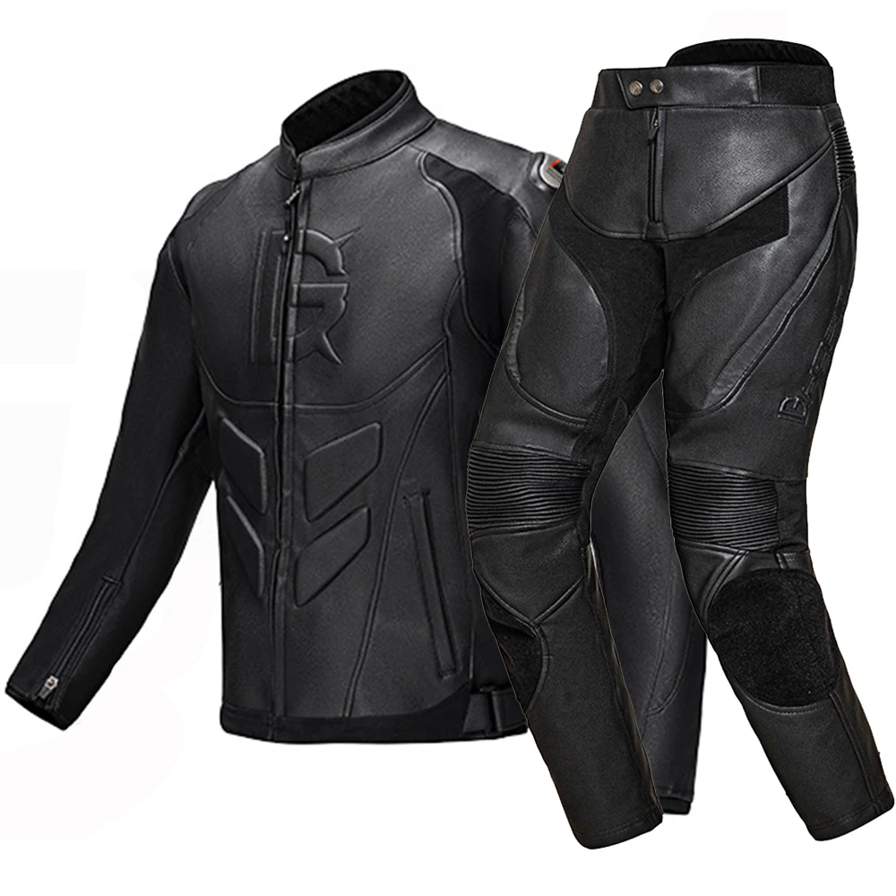Jaket kulit Chaqueta Moto pria - Riding Jacket Leather ulasan dan harga