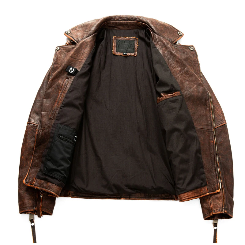 Jaket sepeda motor kulit alami - Riding Jacket Leather ulasan dan harga