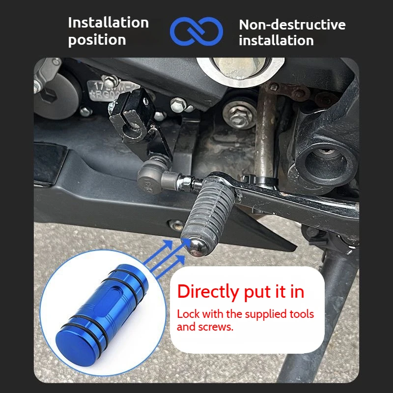 Ekstensi Tuas Persneling Seped - Gear X Motorcycle ulasan dan harga