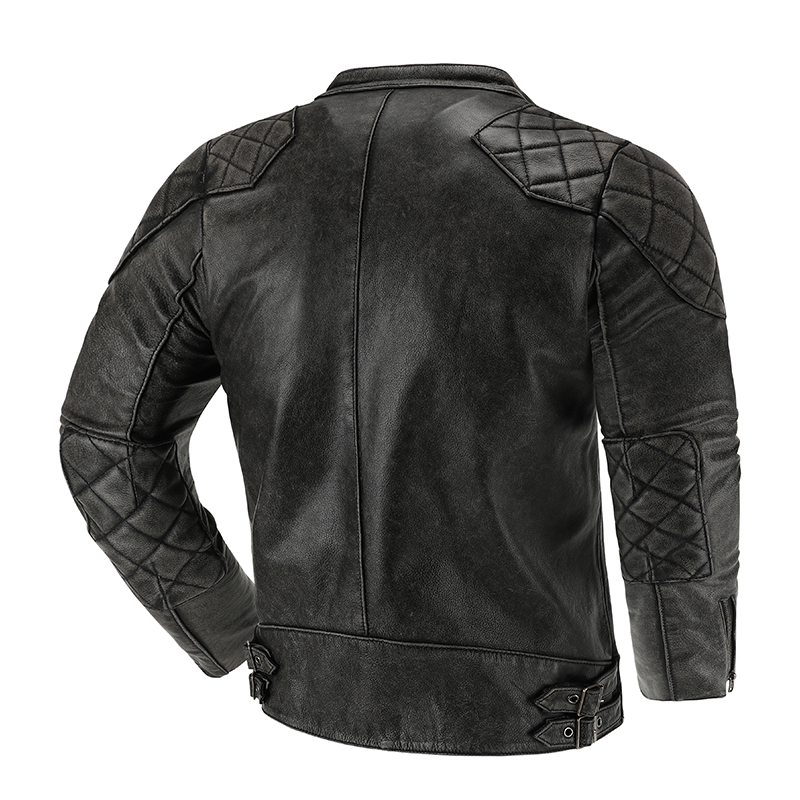 Jaket kulit Retro pakaian berk - Riding Jacket Leather ulasan dan harga