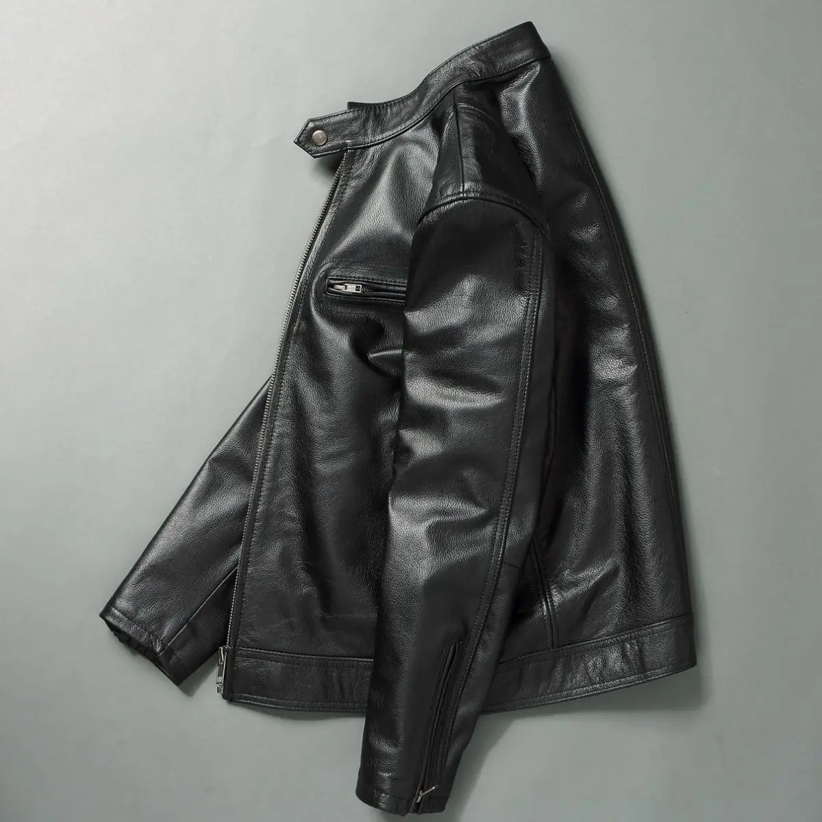 Jaket kulit asli pria 100% kul - Riding Jacket Leather ulasan dan harga